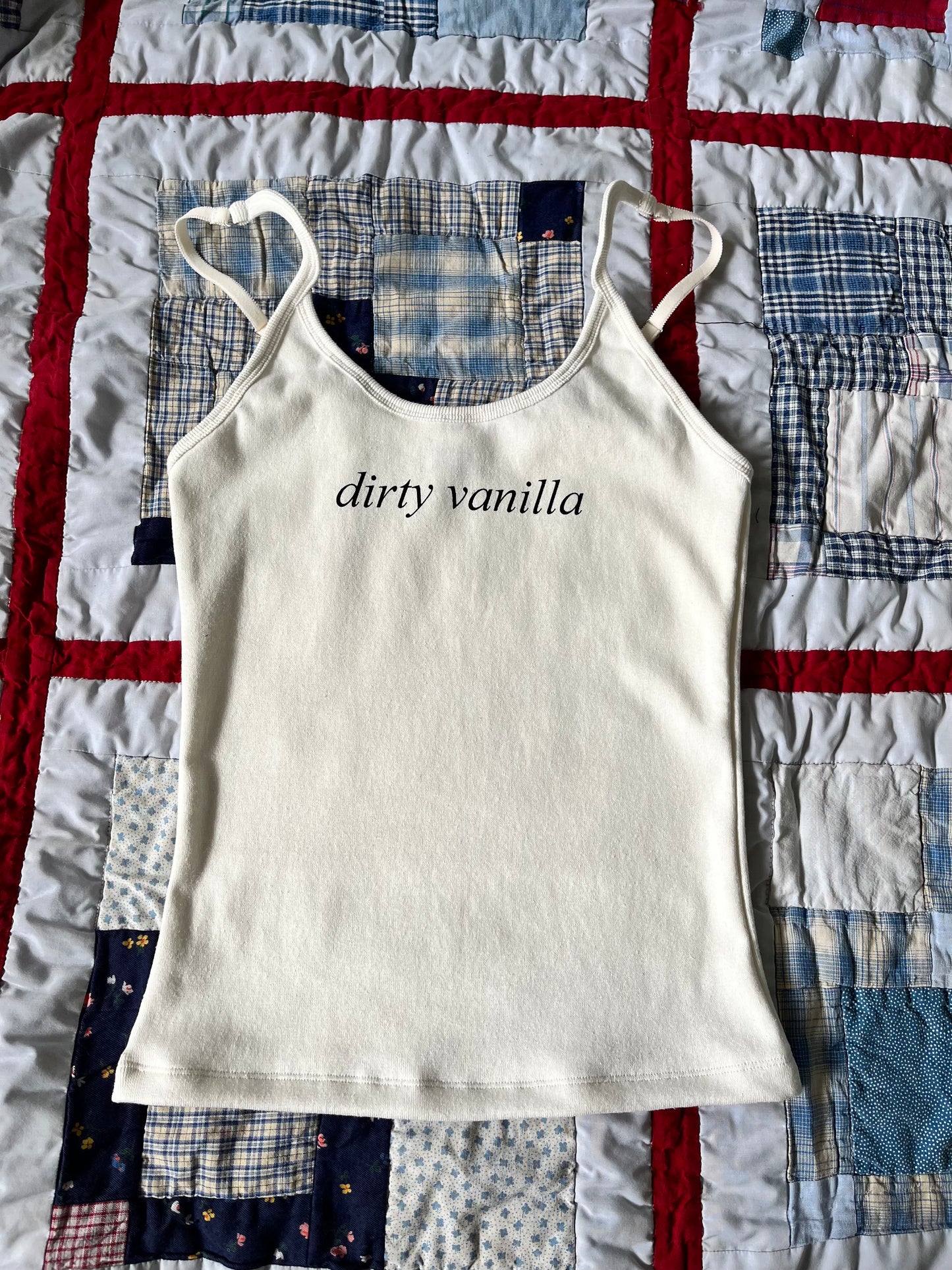 M FULL LENGTH DIRTY VANILLA CAMI