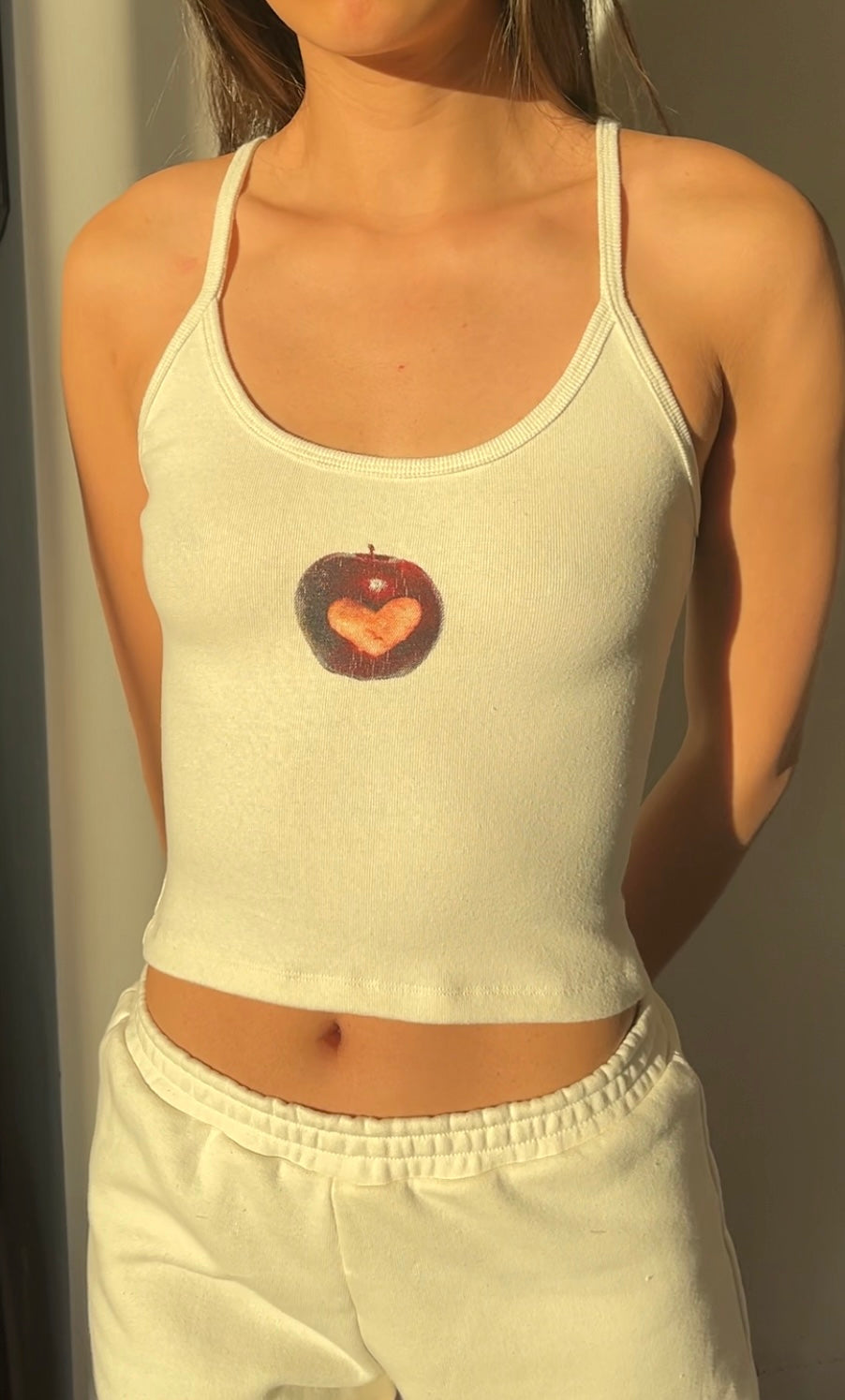 APPLE<3 BABY CAMI