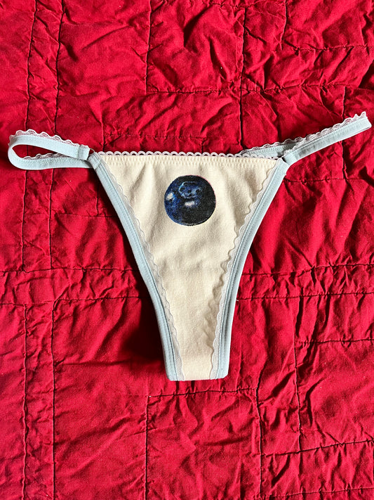 S BLUEBERRY THONG