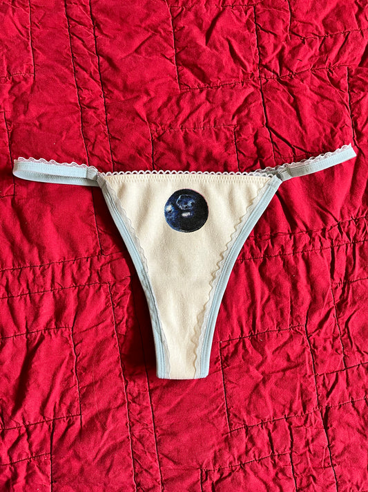 M BLUEBERRY THONG