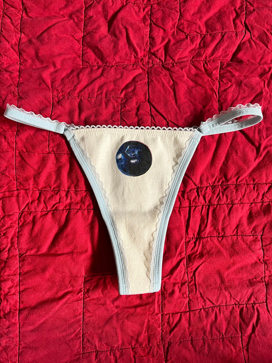 S BLUEBERRY THONG