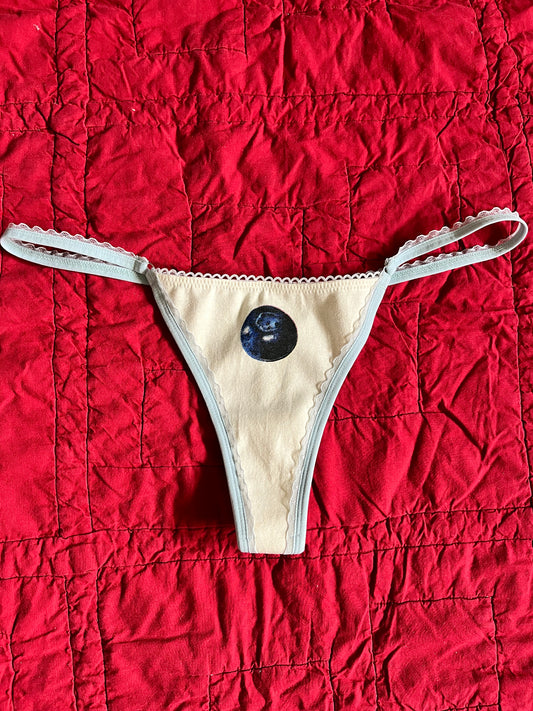 XL BLUEBERRY THONG